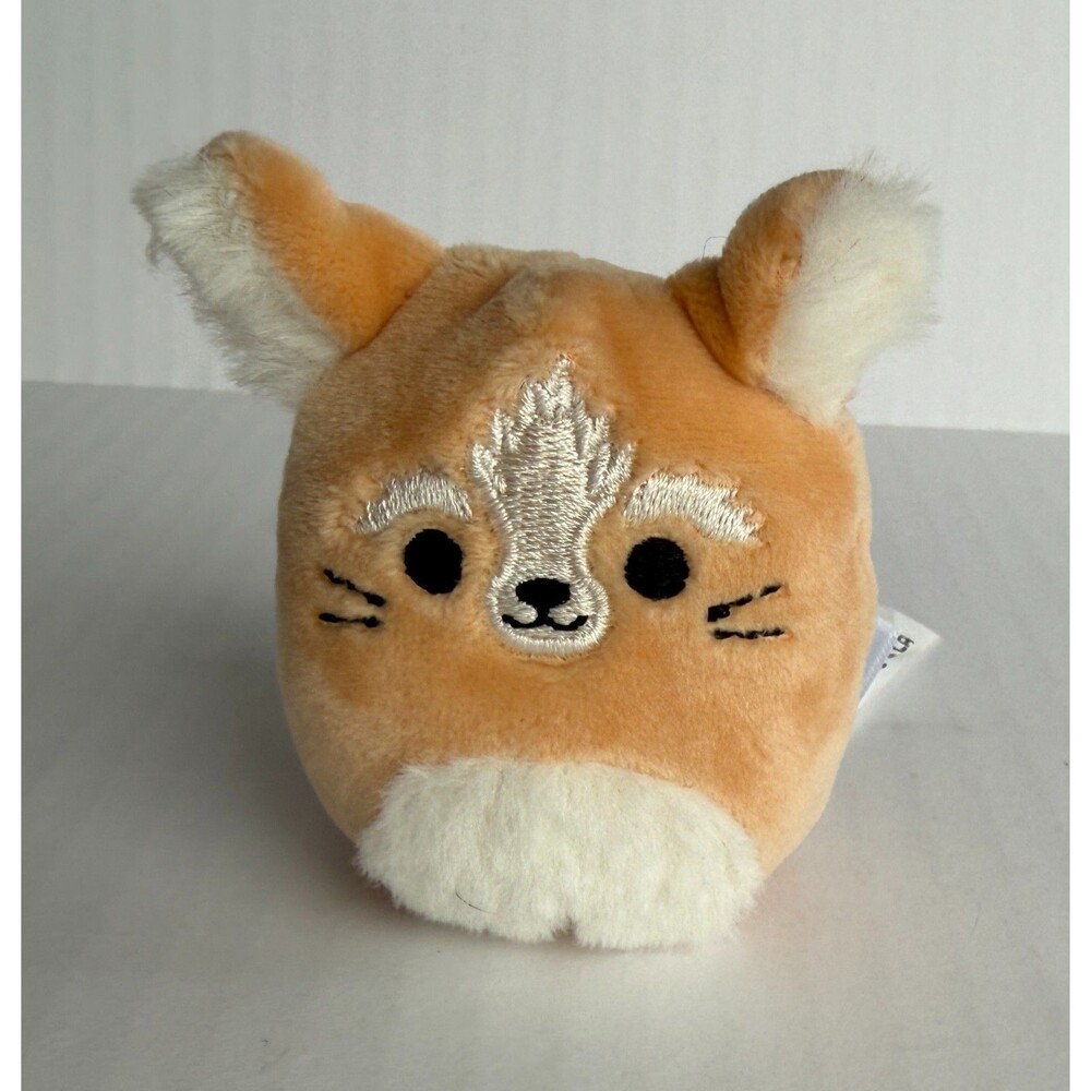Squishmallows Mini Fennec Fox Desert Squad Plush 3" KellyToy Original